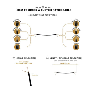 TS (Mono) Patch Cable Designer