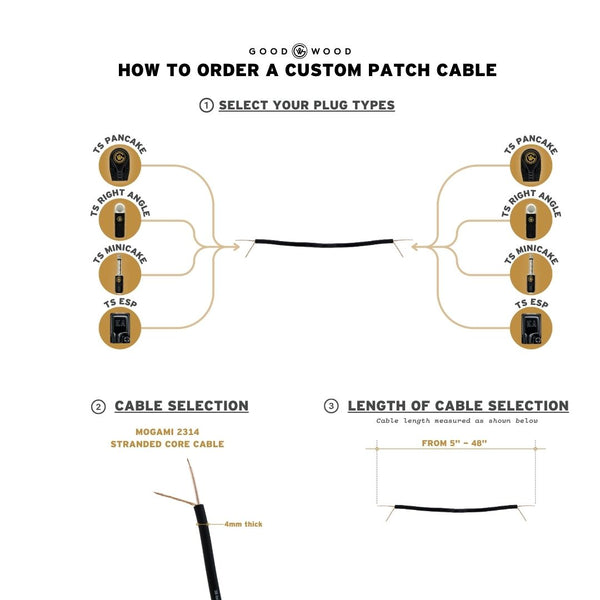 Guitar Patch Cables For Your Pedalboard!