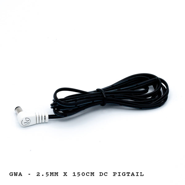 DC 2.5mm Right Angle Pigtail - Goodwood Audio