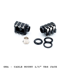 TRS (stereo) GWA Cable Mount Jack