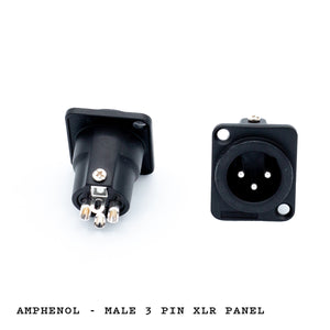 XLR Male Panel Mount