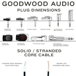 Mogami 2319 Patch Cable p/f - Goodwood Audio